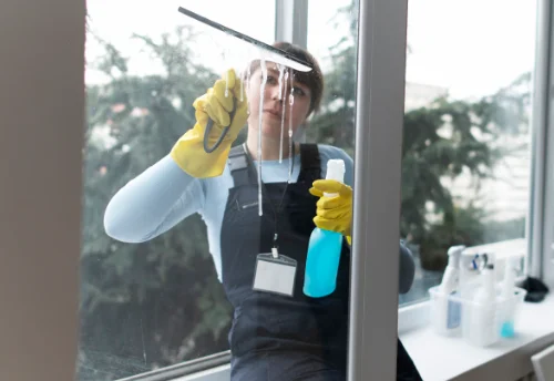 Nettoyage de vitres intérieures et extérieures à Bourberain